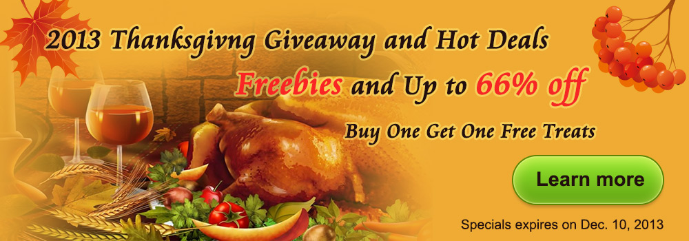 2013 Pavtube Thansgiving Giveaway