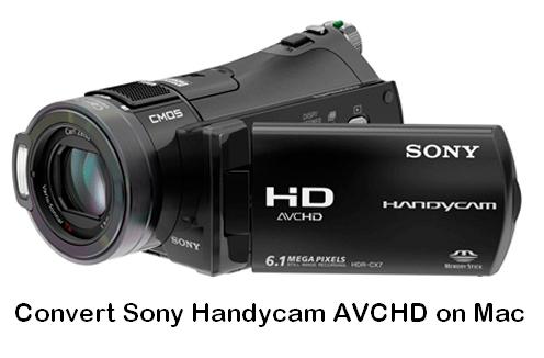 sony handycam to mac