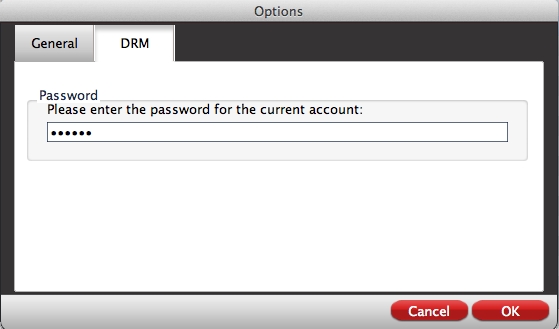 DRM Settings