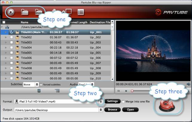 mac blu-ray to ipad 3 converter