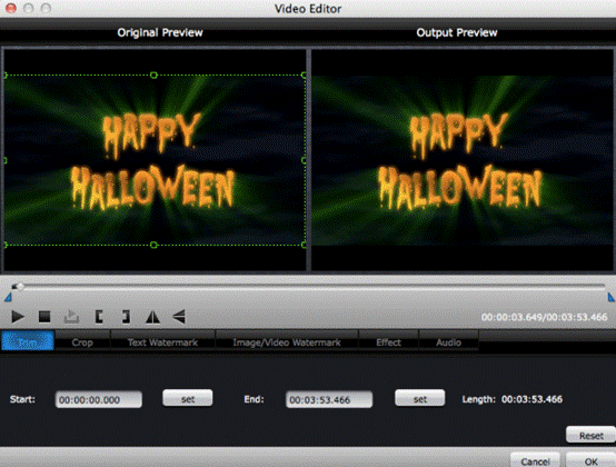 Free DVD Maker on Mac Burn Halloween movies to DVD for Free