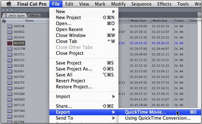 How to burn Final Cut Pro projects to DVD on Mac