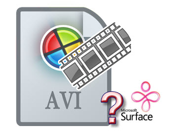 How to Put and Play AVI files on Surface RT or Pro Tablet