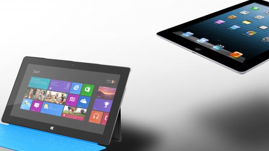How does Surface RT compare to the iPad 4?