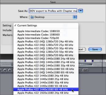 apple prores 422 codec for adobe media encoder