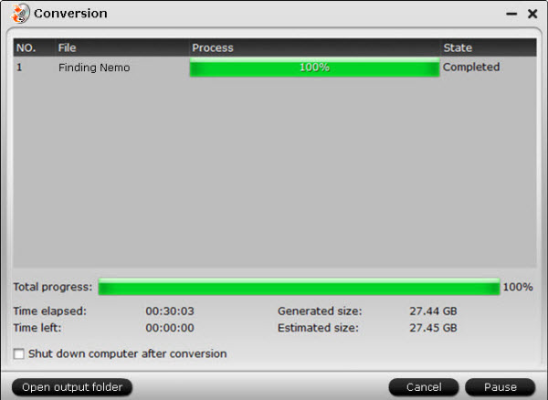 copying Blu-ray main movie to lossless M2TS