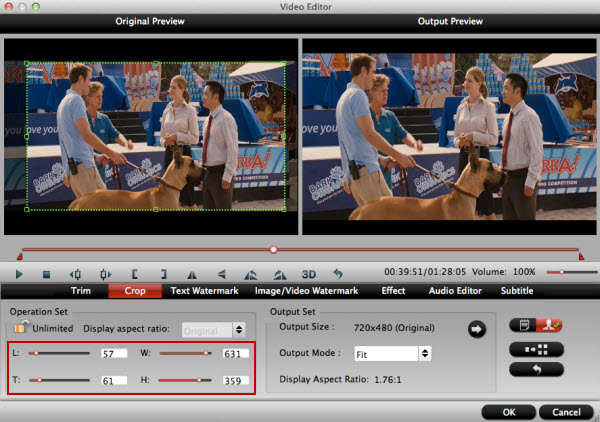 how to crop video imovie