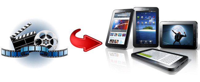 How to transfer Galaxy Tab supported video files to the device?
