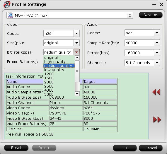 lightroom 5 format settings