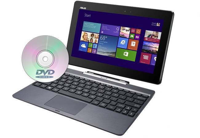 watch dvd on asus t100