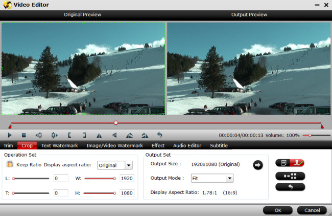 mts video file supported by pinnacle studio 23