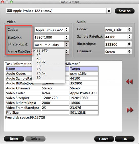 apple prores 422 codec download