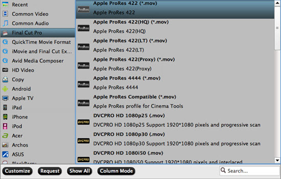 fcp apple prores 422 Fast Video Converter for Mac   Convert HD MP4, MKV, WMV, MOV on Mac