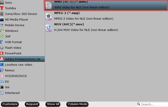 adobe premier m2ts format