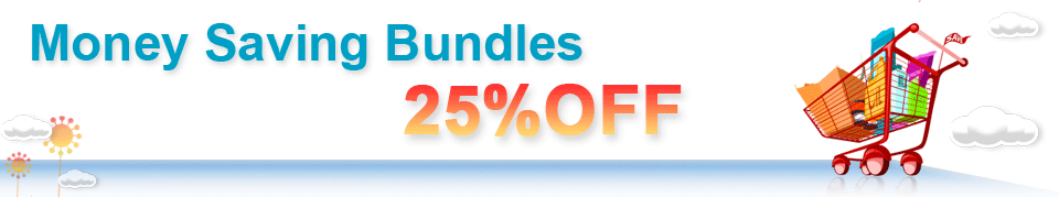 Money Saving Bundles 25% OFF
